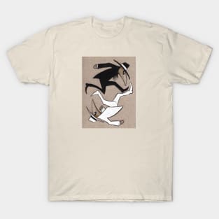 Spy Vs Spy Yin and Yang T-Shirt